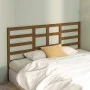 Honey brown solid pine wood bed headboard 186x4x104 cm by vidaXL, Headboards and footboards - Ref: Foro24-818158, Price: 63,8...