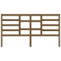 Honey brown solid pine wood bed headboard 186x4x104 cm by vidaXL, Headboards and footboards - Ref: Foro24-818158, Price: 64,9...