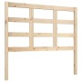Solid pine wood bed headboard 156x4x100 cm by vidaXL, Headboards and footboards - Ref: Foro24-817875, Price: 36,74 €, Discoun...