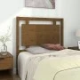 Bettkopfteil aus massivem Kiefernholz, honigbraun, 95,5 x 4 x 100 cm von vidaXL, Kopf- und Fußteile - Ref: Foro24-817923, Pre...