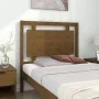 Cabecero de cama madera maciza pino marrón miel 95,5x4x100 cm de vidaXL, Cabeceros y pies de cama - Ref: Foro24-817923, Preci...
