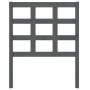 Solid gray pine wood bed headboard 80.5x4x100 cm by vidaXL, Headboards and footboards - Ref: Foro24-817867, Price: 30,60 €, D...