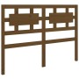 Honey brown solid pine wood bed headboard 205x4x100 cm by vidaXL, Headboards and footboards - Ref: Foro24-818063, Price: 56,0...