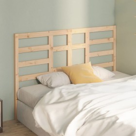 Bettkopfteil aus massivem Kiefernholz, 166 x 4 x 104 cm von vidaXL, Kopf- und Fußteile - Ref: Foro24-818150, Preis: 31,62 €, ...