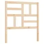 Cabecero de cama madera maciza de pino 81x4x104 cm de vidaXL, Cabeceros y pies de cama - Ref: Foro24-818165, Precio: 37,53 €,...
