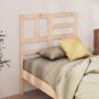 Bettkopfteil aus massivem Kiefernholz, 81 x 4 x 104 cm von vidaXL, Kopf- und Fußteile - Ref: Foro24-818165, Preis: 38,20 €, R...