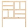Solid pine wood bed headboard 81x4x104 cm by vidaXL, Headboards and footboards - Ref: Foro24-818165, Price: 37,53 €, Discount: %