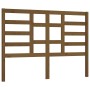 Bettkopfteil aus massivem Kiefernholz in Honigbraun, 146 x 4 x 104 cm von vidaXL, Kopf- und Fußteile - Ref: Foro24-818143, Pr...