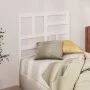 Solid white pine wood bed headboard 96x4x104 cm by vidaXL, Headboards and footboards - Ref: Foro24-818171, Price: 28,58 €, Di...