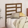 Bettkopfteil aus massivem Kiefernholz in Honigbraun, 96 x 4 x 104 cm von vidaXL, Kopf- und Fußteile - Ref: Foro24-818123, Pre...