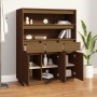 Großes Sideboard aus massivem Kiefernholz honigbraun 89x40x116,5 cm von vidaXL, Sideboards - Ref: Foro24-818218, Preis: 187,2...