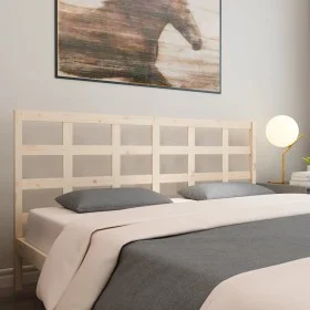 Bettkopfteil aus massivem Kiefernholz, 205,5 x 4 x 100 cm von vidaXL, Kopf- und Fußteile - Ref: Foro24-817910, Preis: 33,53 €...