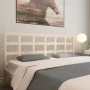 Cabecero de cama madera maciza de pino 205,5x4x100 cm de vidaXL, Cabeceros y pies de cama - Ref: Foro24-817910, Precio: 33,53...