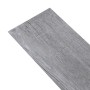 Matte gray wood self-adhesive PVC floor slats 2.51 m² 2 mm by vidaXL, Floors and carpets - Ref: Foro24-342891, Price: 49,13 €...