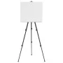 Black metal adjustable display easel by vidaXL, Office easels - Ref: Foro24-93492, Price: 17,44 €, Discount: %