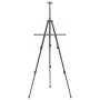 Black metal adjustable display easel by vidaXL, Office easels - Ref: Foro24-93492, Price: 17,44 €, Discount: %
