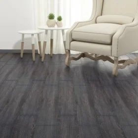 Black and white self-adhesive PVC floor slats 2.51m² 2mm by vidaXL, Floors and carpets - Ref: Foro24-342877, Price: 46,19 €, ...