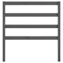 Cabecero de cama madera maciza de pino gris 81x4x100 cm de vidaXL, Cabeceros y pies de cama - Ref: Foro24-817617, Precio: 31,...