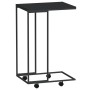 Armario auxiliar con ruedas contrachapado negro 40x30x63,5 cm de vidaXL, Mesas de centro - Ref: Foro24-343097, Precio: 36,71 ...