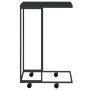 Armario auxiliar con ruedas contrachapado negro 40x30x63,5 cm de vidaXL, Mesas de centro - Ref: Foro24-343097, Precio: 36,71 ...