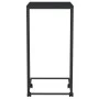 Armario auxiliar con ruedas contrachapado negro 40x30x63,5 cm de vidaXL, Mesas de centro - Ref: Foro24-343097, Precio: 35,31 ...