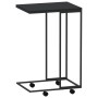 Armario auxiliar con ruedas contrachapado negro 40x30x63,5 cm de vidaXL, Mesas de centro - Ref: Foro24-343097, Precio: 36,71 ...