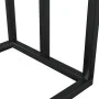 Black iron standing towel rack 48x24x79 cm by vidaXL, Towel racks - Ref: Foro24-343090, Price: 46,59 €, Discount: %