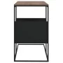 Black plywood side table 55x36x59.5 cm by vidaXL, Coffee table - Ref: Foro24-343104, Price: 35,05 €, Discount: %