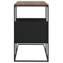 Schwarzer Beistelltisch aus Sperrholz, 55 x 36 x 59,5 cm von vidaXL, Couchtisch - Ref: Foro24-343104, Preis: 33,36 €, Rabatt: %