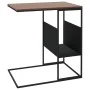 Black plywood side table 55x36x59.5 cm by vidaXL, Coffee table - Ref: Foro24-343104, Price: 35,05 €, Discount: %