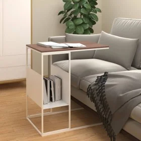 White plywood side table 55x36x59.5 cm by vidaXL, Coffee table - Ref: Foro24-343106, Price: 35,07 €, Discount: %