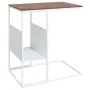 Mesa auxiliar de madera contrachapada blanca 55x36x59,5 cm de vidaXL, Mesas de centro - Ref: Foro24-343106, Precio: 35,05 €, ...