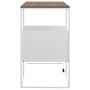 Weißer Beistelltisch aus Sperrholz, 55 x 36 x 59,5 cm von vidaXL, Couchtisch - Ref: Foro24-343106, Preis: 35,66 €, Rabatt: %