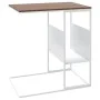 Mesa auxiliar de madera contrachapada blanca 55x36x59,5 cm de vidaXL, Mesas de centro - Ref: Foro24-343106, Precio: 35,05 €, ...