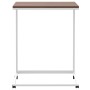 Beistelltisch mit Rollen aus weißem Sperrholz 55x35x70 cm von vidaXL, Couchtisch - Ref: Foro24-343102, Preis: 35,43 €, Rabatt: %