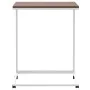 Mesa auxiliar con ruedas de contrachapado blanco 55x35x70 cm de vidaXL, Mesas de centro - Ref: Foro24-343102, Precio: 34,85 €...