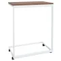 Mesa auxiliar con ruedas de contrachapado blanco 55x35x70 cm de vidaXL, Mesas de centro - Ref: Foro24-343102, Precio: 34,85 €...