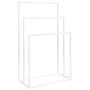 Free-standing white iron towel rack 48x24x79 cm by vidaXL, Towel racks - Ref: Foro24-343091, Price: 51,85 €, Discount: %