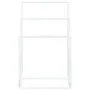 Free-standing white iron towel rack 48x24x79 cm by vidaXL, Towel racks - Ref: Foro24-343091, Price: 50,97 €, Discount: %
