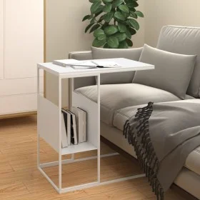 White plywood side table 55x36x59.5 cm by vidaXL, Coffee table - Ref: Foro24-343107, Price: 35,20 €, Discount: %