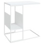 Weißer Beistelltisch aus Sperrholz, 55 x 36 x 59,5 cm von vidaXL, Couchtisch - Ref: Foro24-343107, Preis: 33,47 €, Rabatt: %