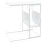 Weißer Beistelltisch aus Sperrholz, 55 x 36 x 59,5 cm von vidaXL, Couchtisch - Ref: Foro24-343107, Preis: 33,47 €, Rabatt: %