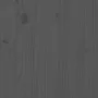 Solid gray pine wood bed headboard 205.5x4x100 cm by vidaXL, Headboards and footboards - Ref: Foro24-817962, Price: 67,12 €, ...