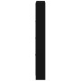 Black plywood shoe cabinet 59x17x150 cm by vidaXL, Shoe racks and shoe organizers - Ref: Foro24-342520, Price: 102,58 €, Disc...