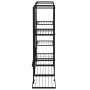 Soporte para flores de hierro negro 94,5x25x89 cm de vidaXL, Soportes para macetas - Ref: Foro24-343119, Precio: 65,23 €, Des...