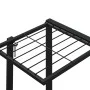Blumenständer mit Rollen schwarzes Eisen 94,5x24,5x91,5 cm von vidaXL, Topfständer - Ref: Foro24-343121, Preis: 68,53 €, Raba...