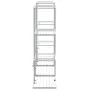 White iron flower stand 94.5x25x89 cm by vidaXL, Pot stands - Ref: Foro24-343120, Price: 58,48 €, Discount: %