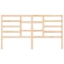 Cabecero de cama madera maciza de pino 206x4x104 cm de vidaXL, Cabeceros y pies de cama - Ref: Foro24-818160, Precio: 39,94 €...
