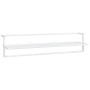 White iron towel rack 95x25x22 cm by vidaXL, Towel racks - Ref: Foro24-343093, Price: 38,36 €, Discount: %