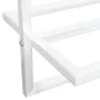 White iron towel rack 95x25x22 cm by vidaXL, Towel racks - Ref: Foro24-343093, Price: 38,36 €, Discount: %